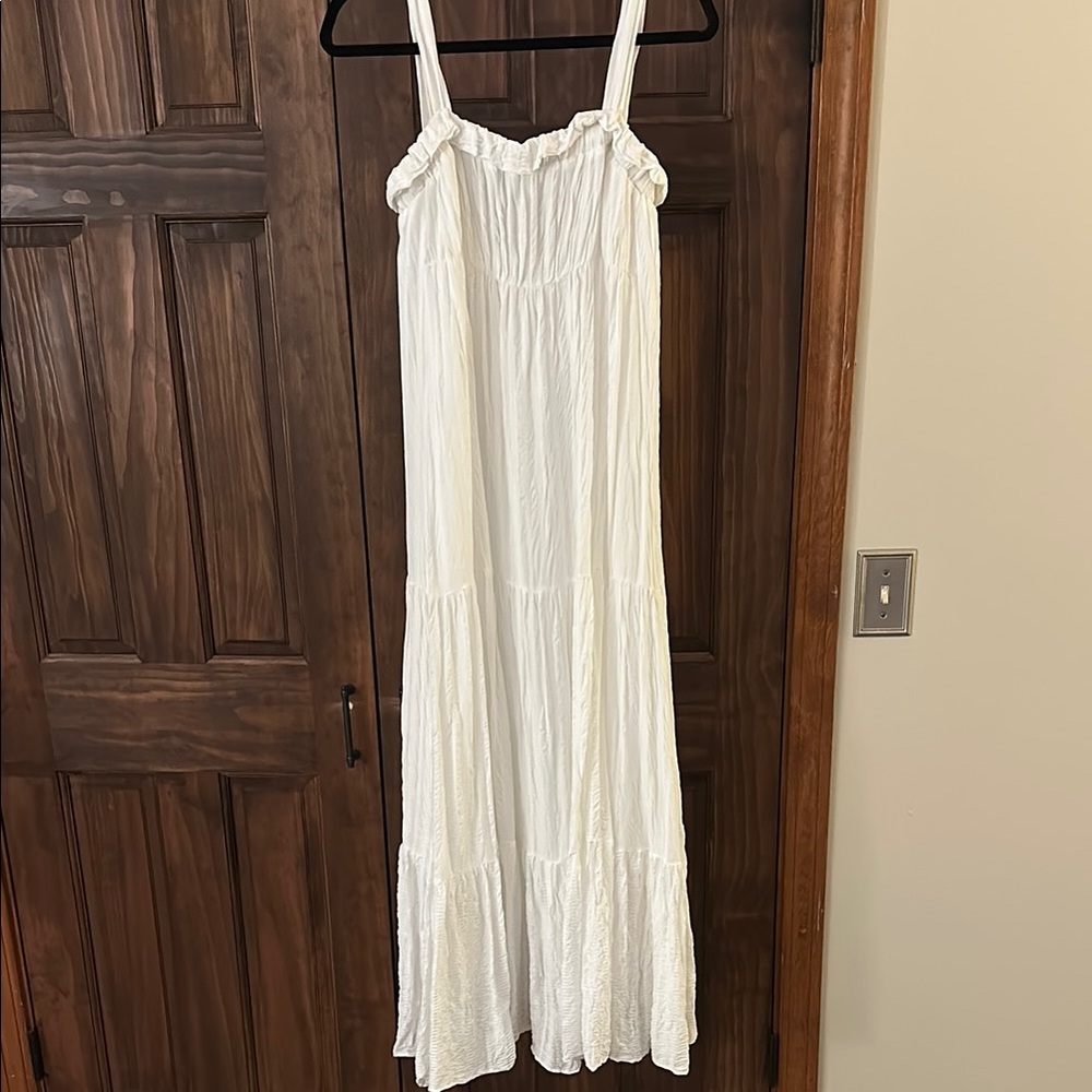 Sabo Skirt White Maxi Dress